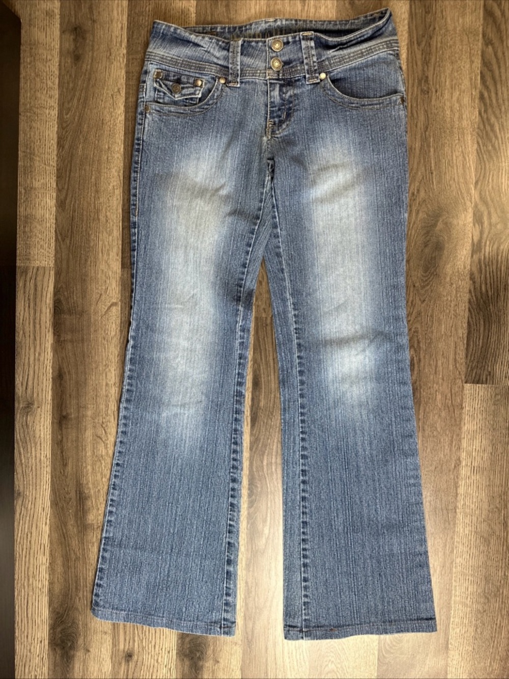 Hydraulic Light Blue Flared Jeans